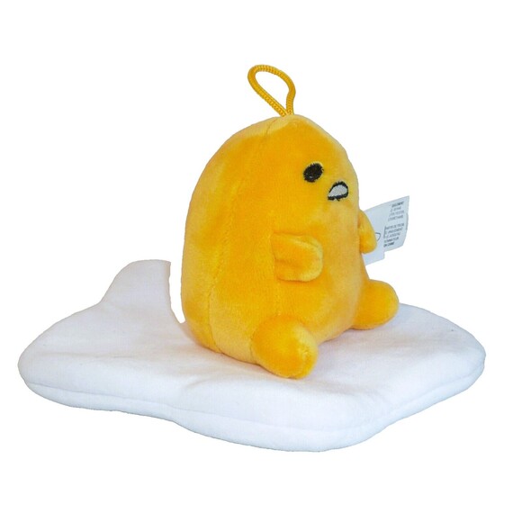 New Gudetama the Lazy Egg by Sanrio Plush Stuffed Toy Small - Picture 3 of 6